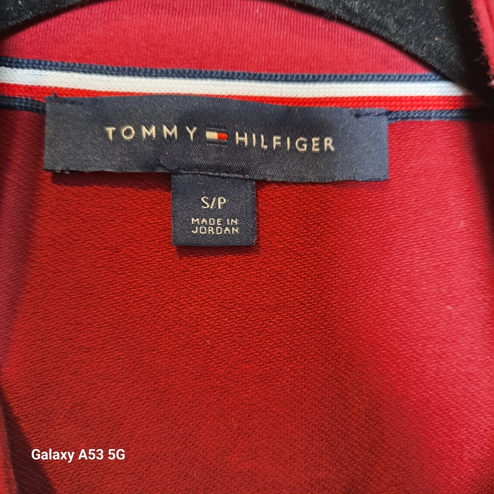 Tommy Hilfiger Women's Red Buttoned Blazer - Picture 3 of 4